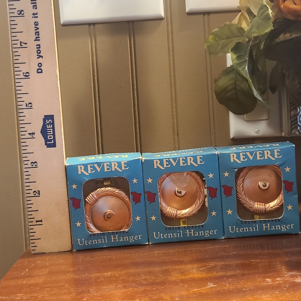 NEW VTG Vintage Revere Ware Utensil Hangers